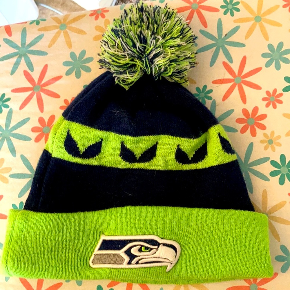Seattle Seahawks Beanie Hat